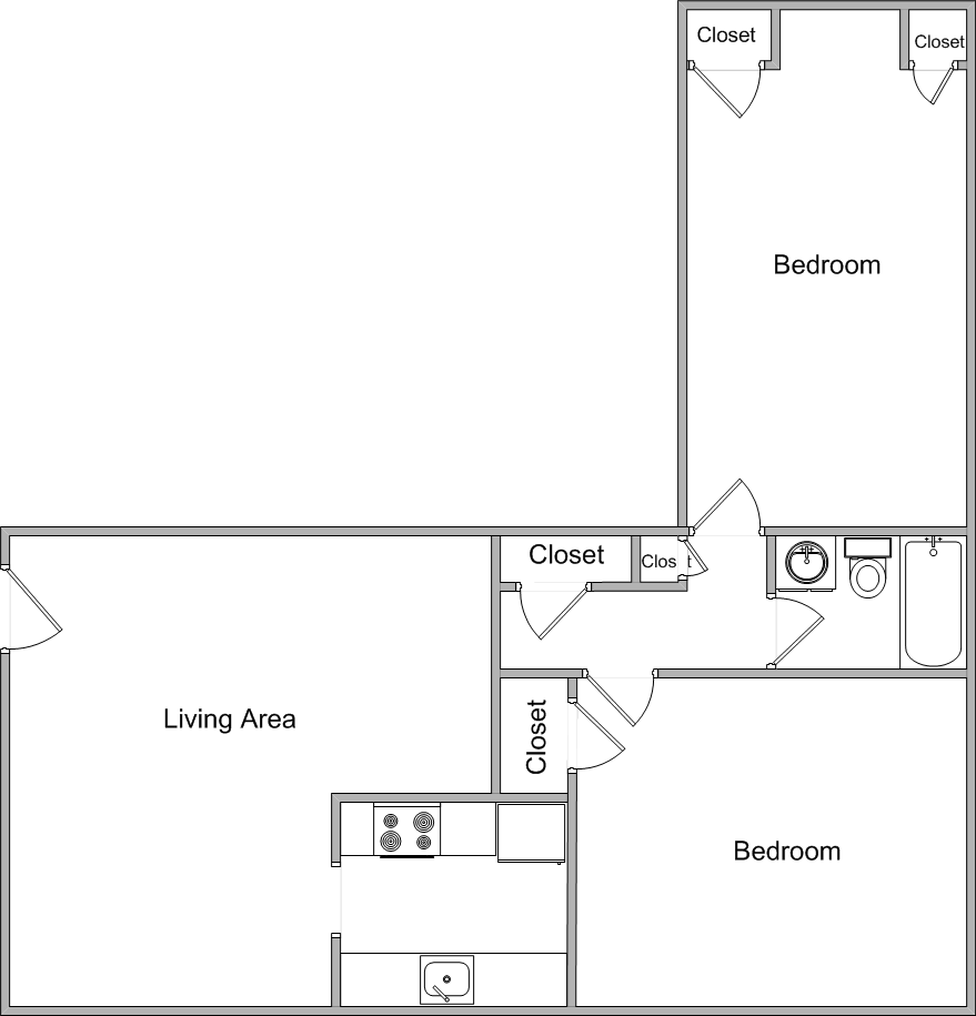 Two Bedroom Small Two Bedroom Small